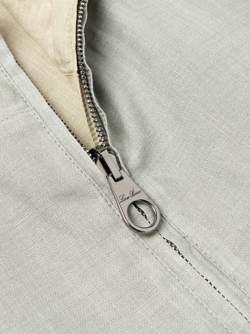 Loro Piana Bomber Jacket - Light Grey