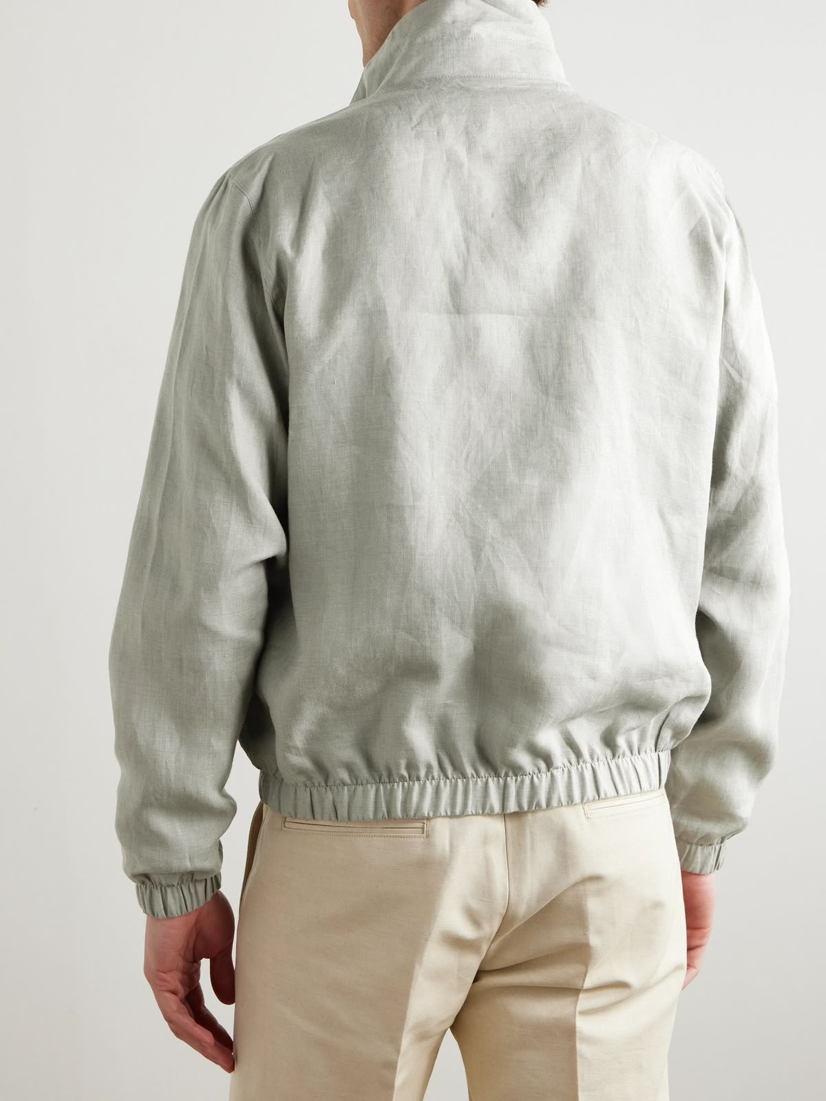Loro Piana Bomber Jacket - Light Grey