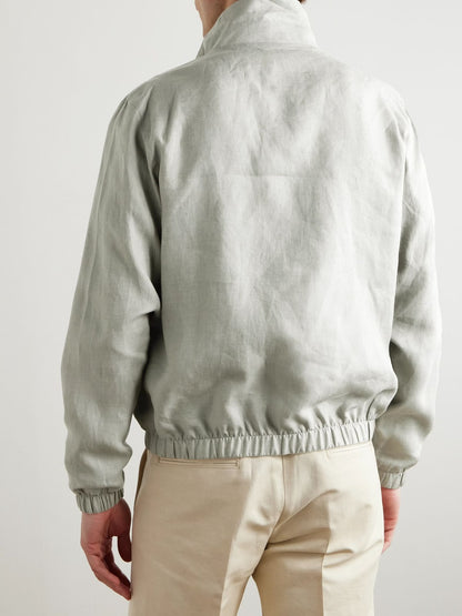 Loro Piana Bomber Jacket - Light Grey