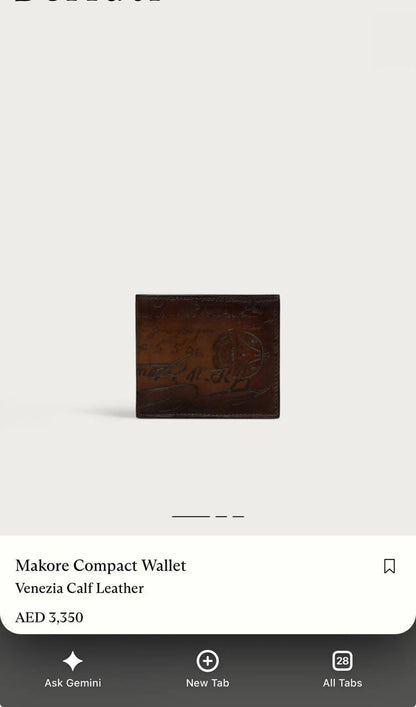 Berluti Wallet - 