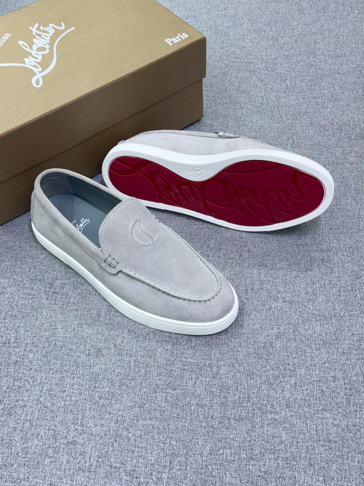 Christian Louboutin Loafers - Grey