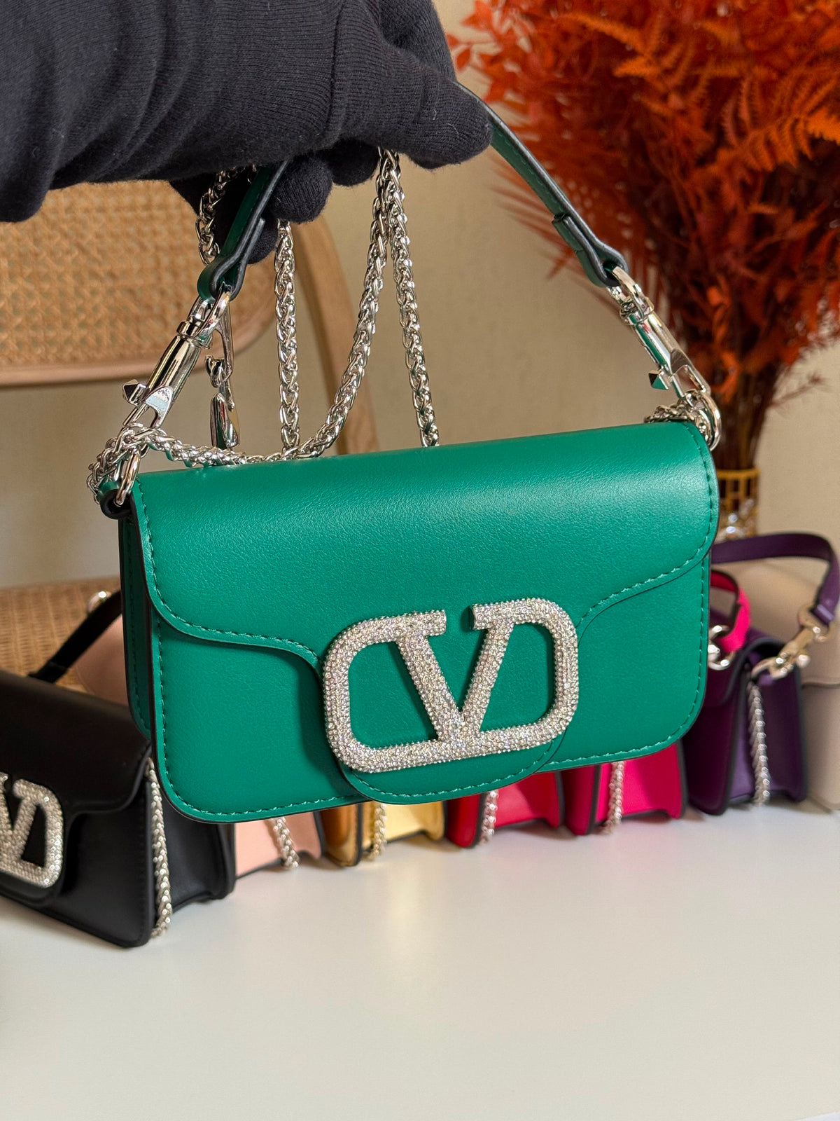 Valentino Shoulder Bag - Green