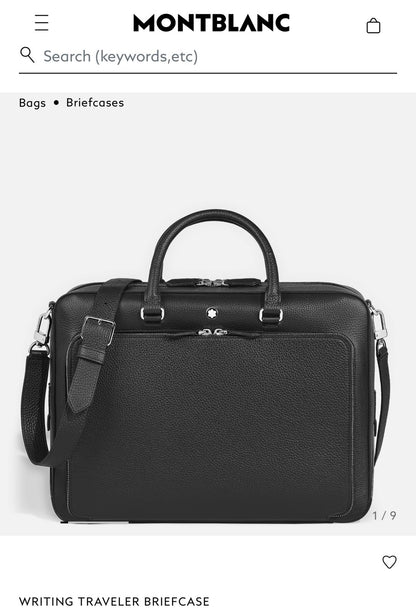 Montblanc Laptop Bag - Black