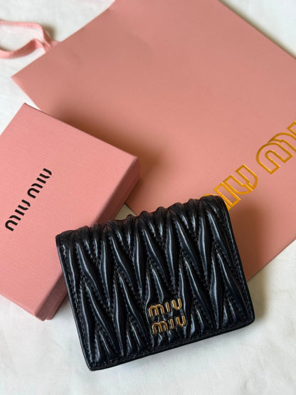 Miu Miu Card Holder - Pink, Red, Black, White