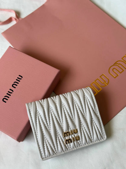 Miu Miu Card Holder - Pink, Red, Black, White