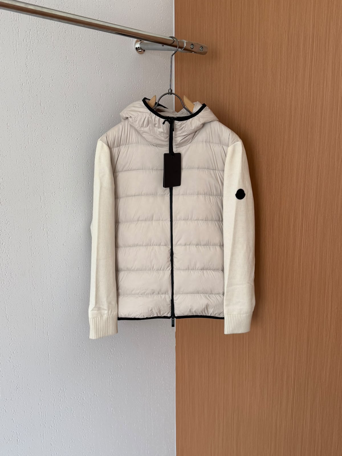 Moncler Hooded Jacket - Black, White
