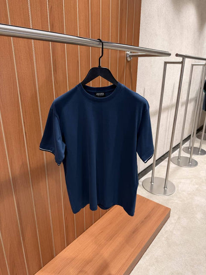 Zegna T-Shirt - Navy Blue