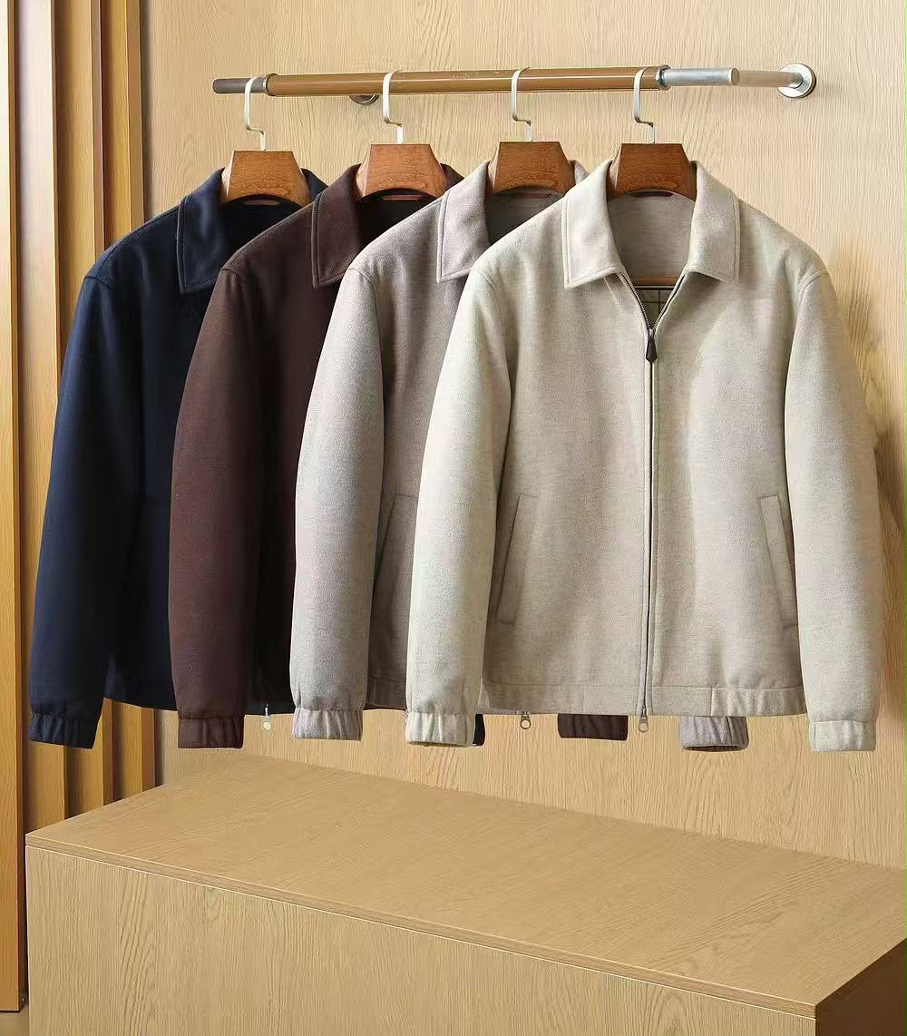 Loro Piana Jacket - Navy, Brown, Grey, White