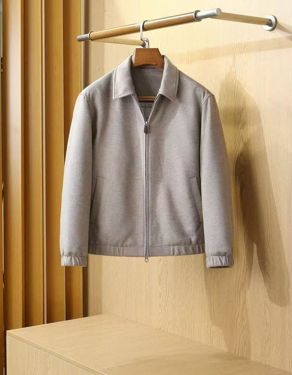 Loro Piana Jacket - Navy, Brown, Grey, White