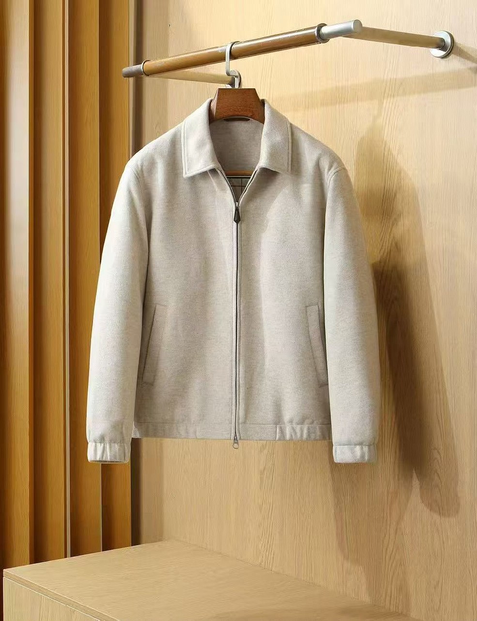 Loro Piana Jacket - Navy, Brown, Grey, White