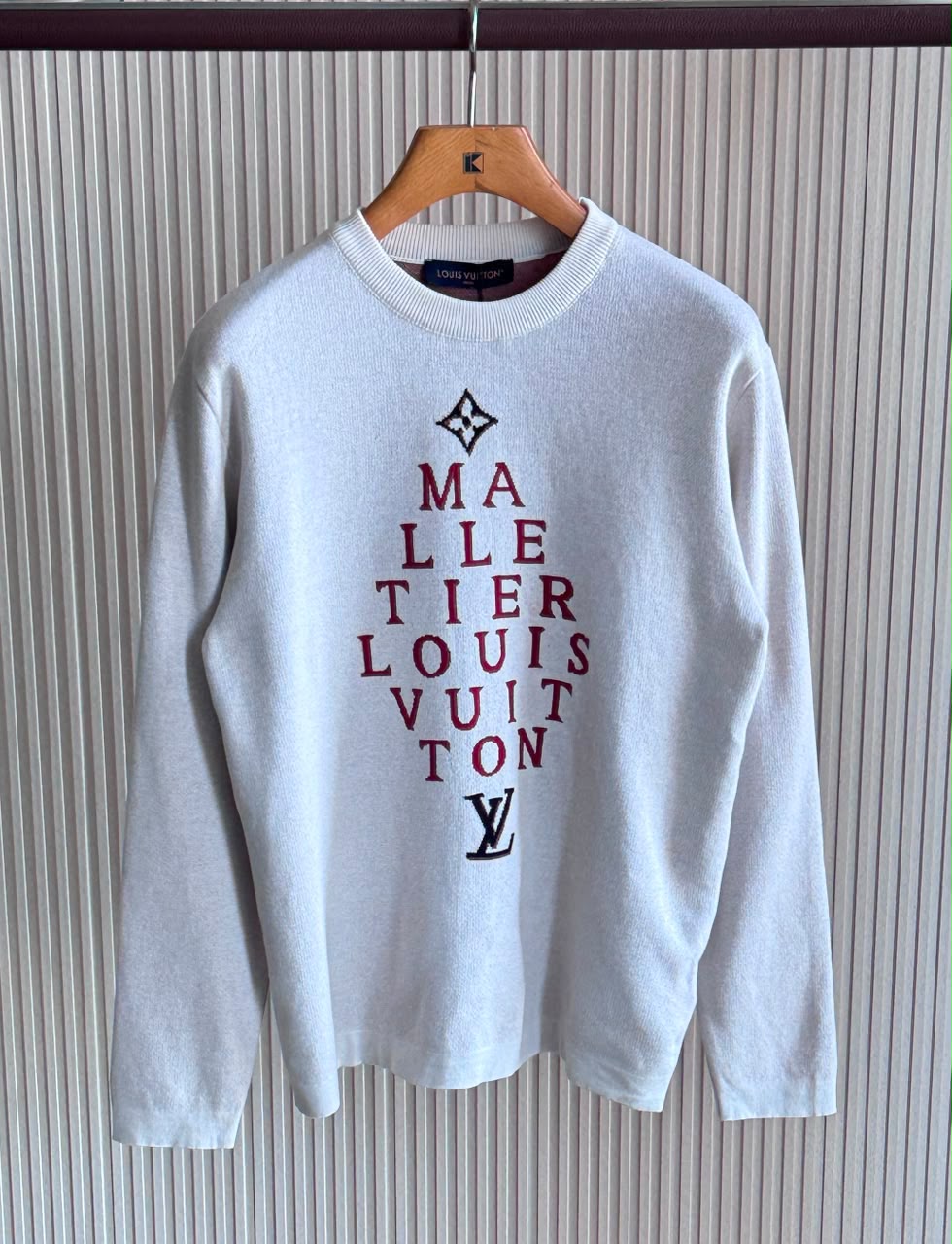 Louis Vuitton Sweater - White Monogram