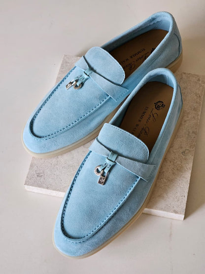 Loro Piana Loafers - Light Blue
