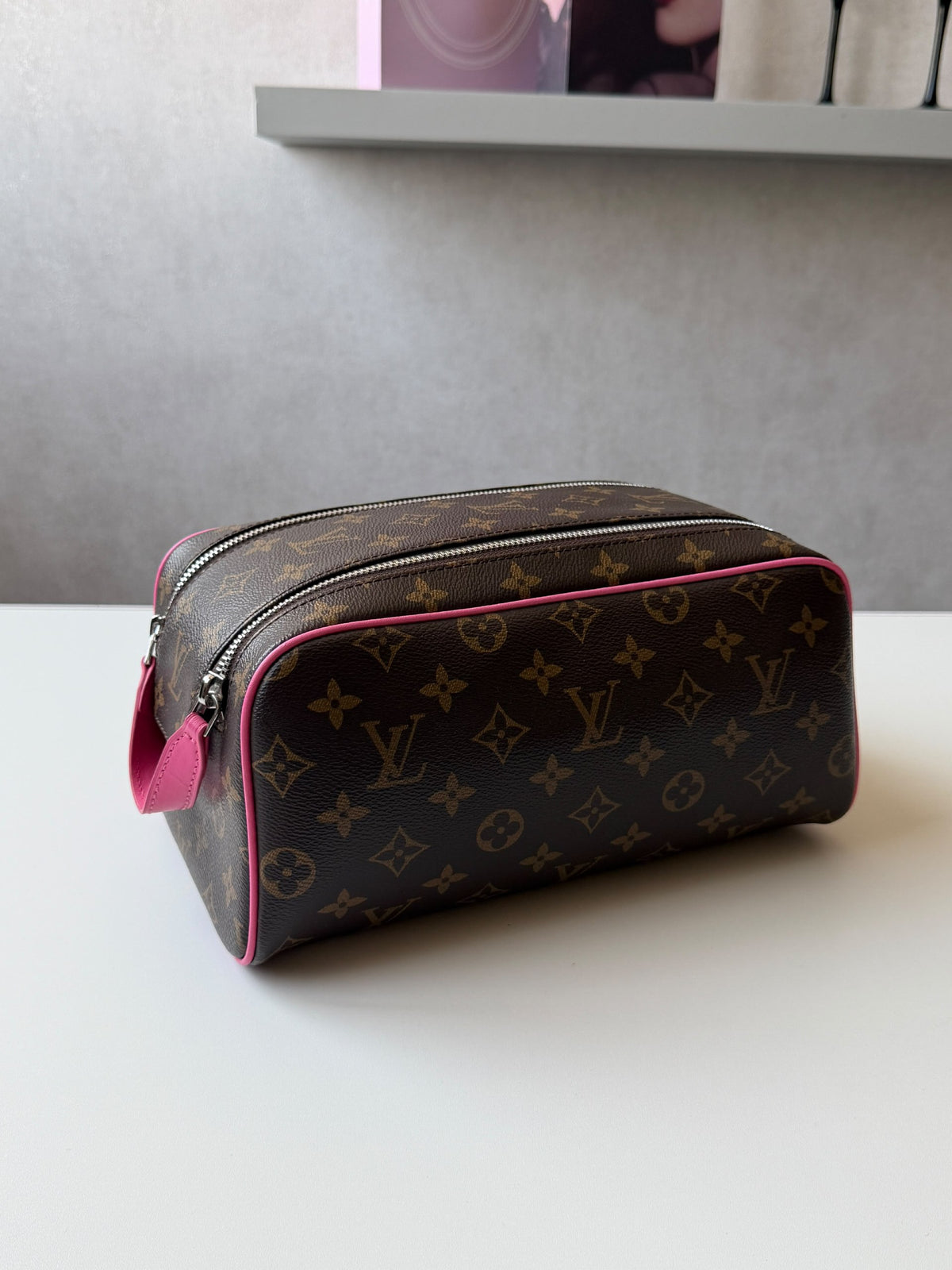 Louis Vuitton Wash Bag - Brown & Pink