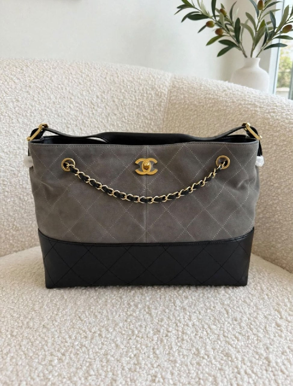 Chanel Quilted Chain Shoulder Bag - Burgundy, Green, Grey, Beige, Brown, Light Brown
