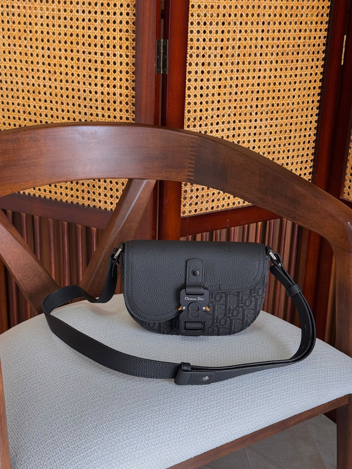 Dior Crossbody Bag - Black Monogram