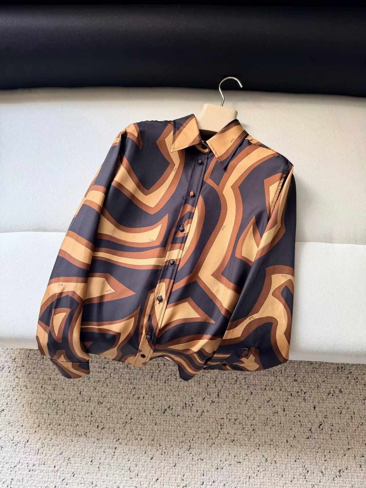 Emilio Pucci Geometric Set - Brown