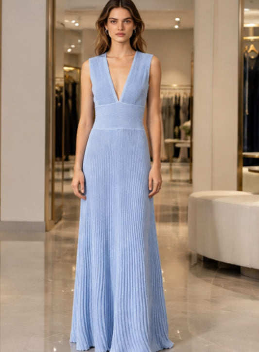 Alaïa Dress - Light Blue
