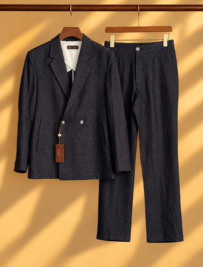 Loro Piana Suit - Navy