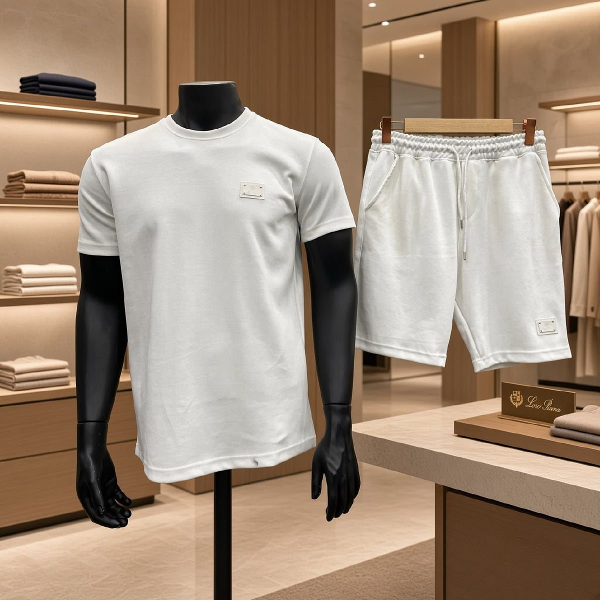 Loro Piana Patch Set - Black, Beige, White