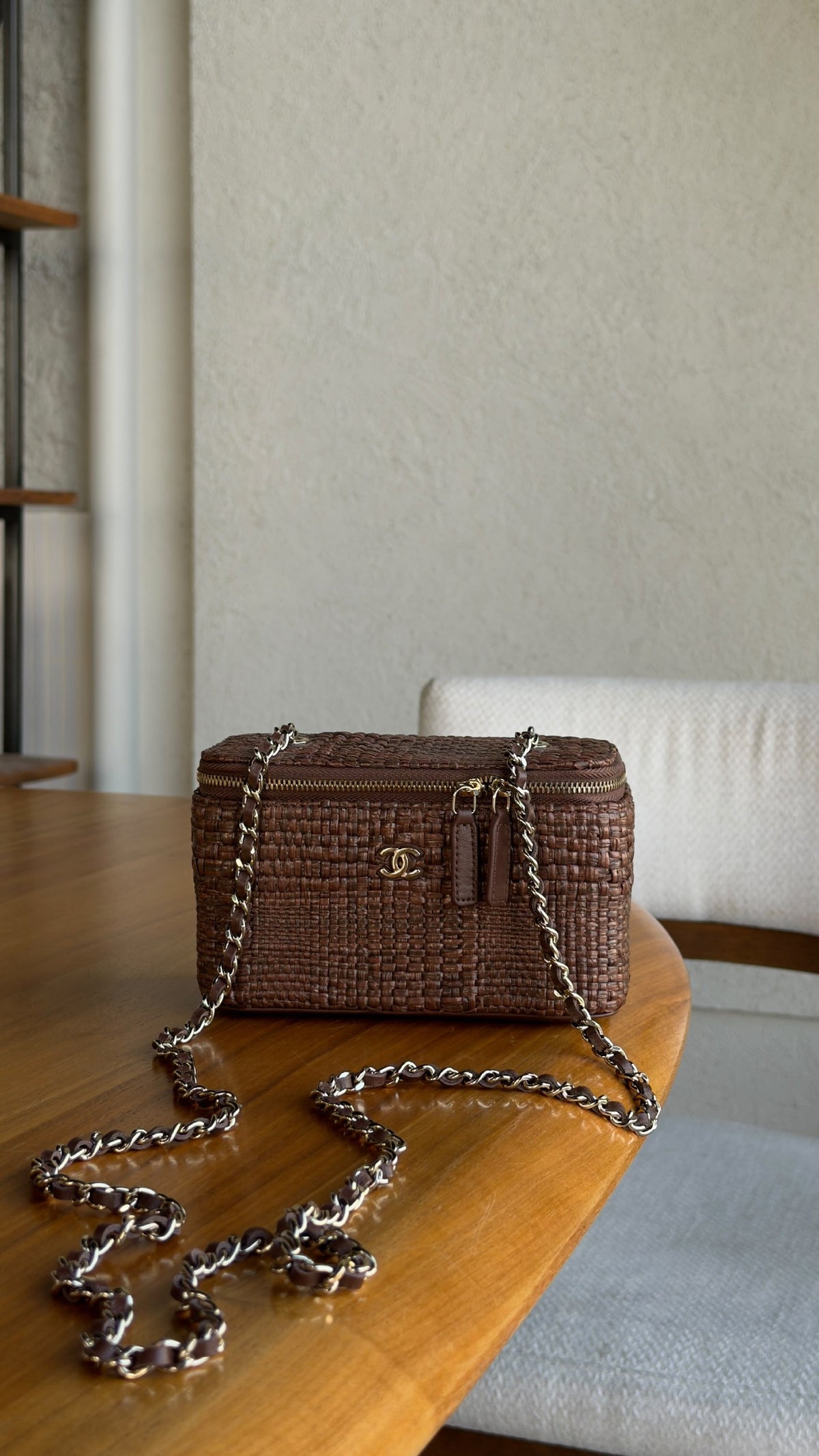 Chanel Vanity Bag - Brown