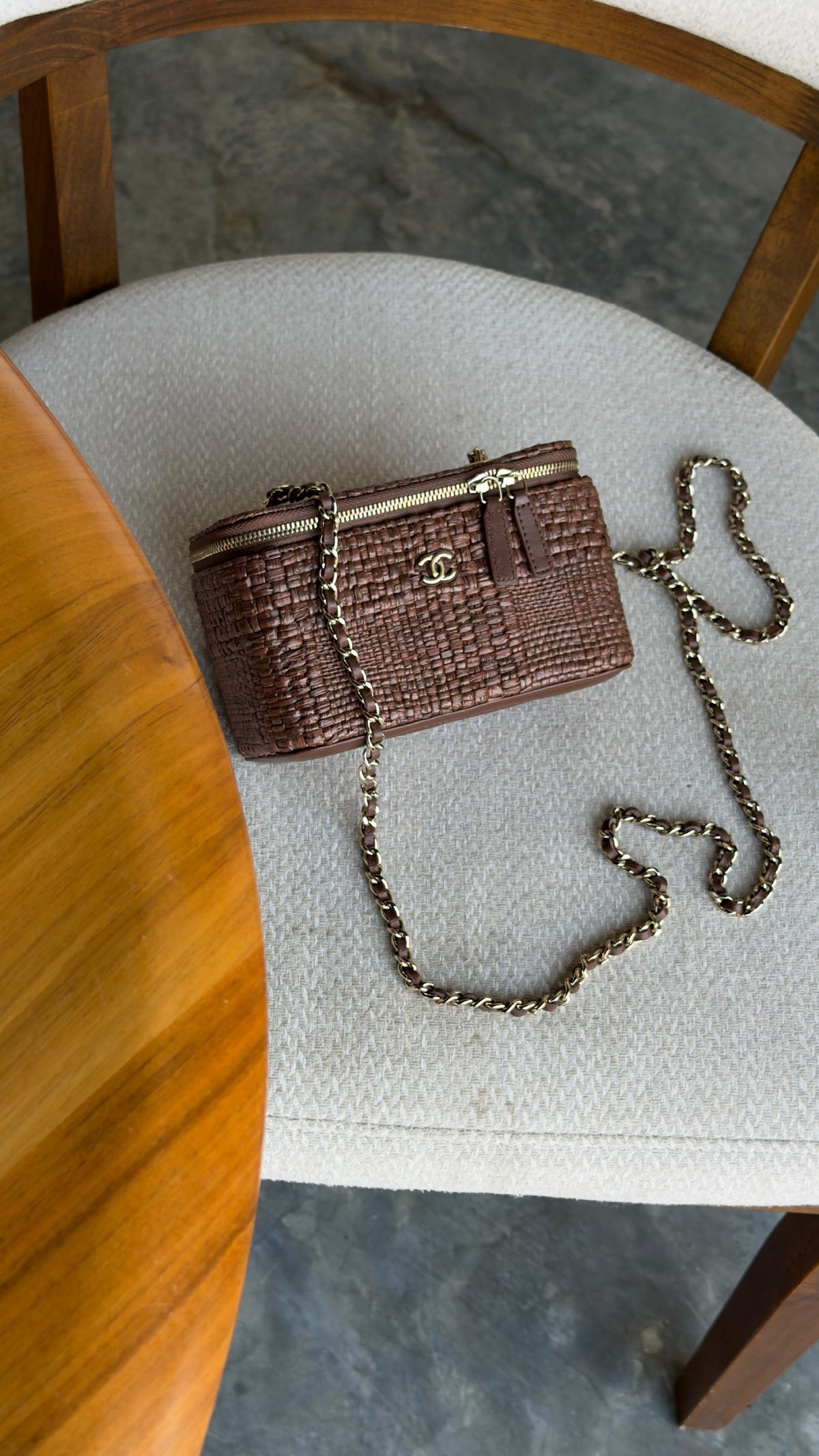 Chanel Vanity Bag - Brown