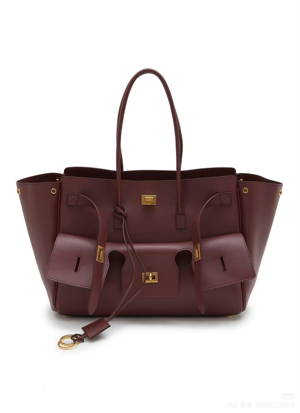 Balenciaga Tote Bag - Burgundy