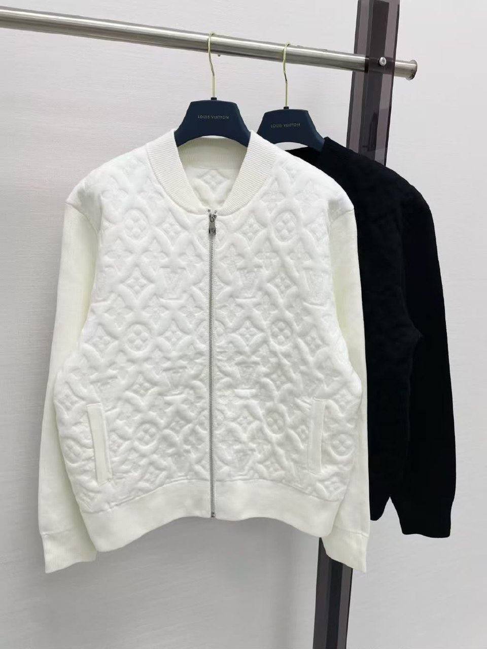 Louis Vuitton Jacket - Black Embossed
