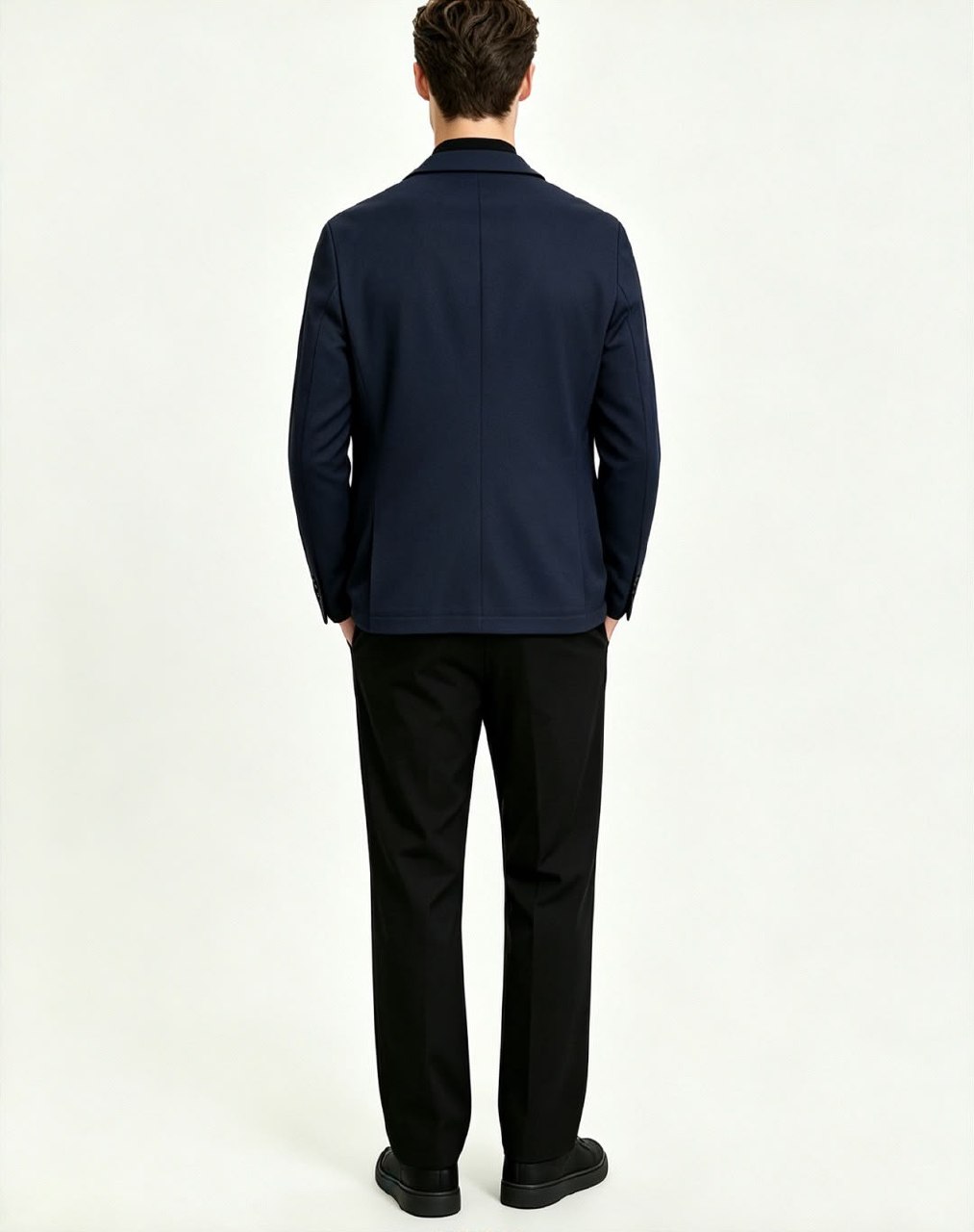Loro Piana Blazer - Navy, Beige