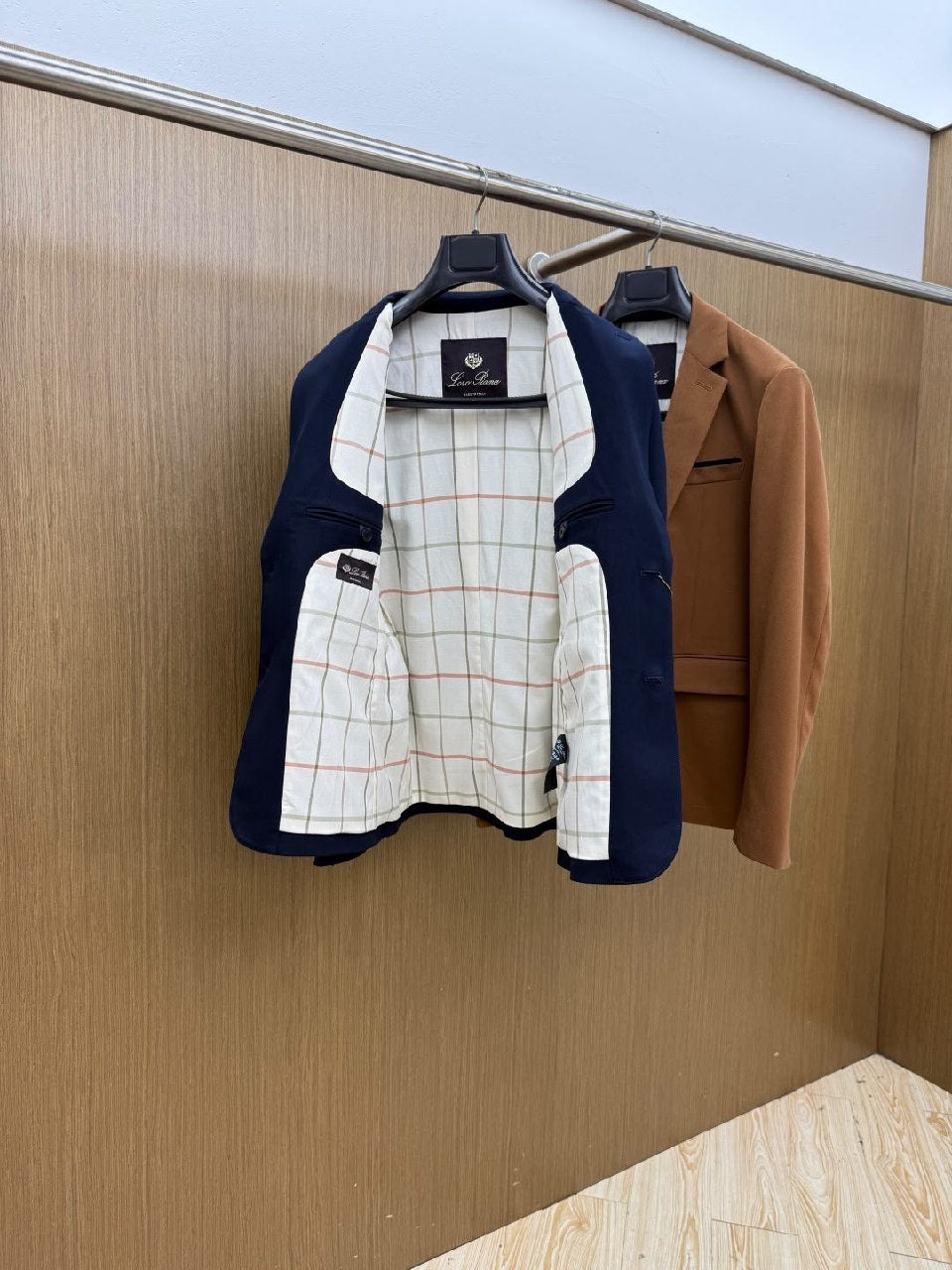 Loro Piana Blazer - Navy, Beige