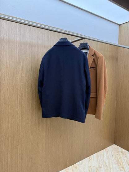 Loro Piana Blazer - Navy, Beige