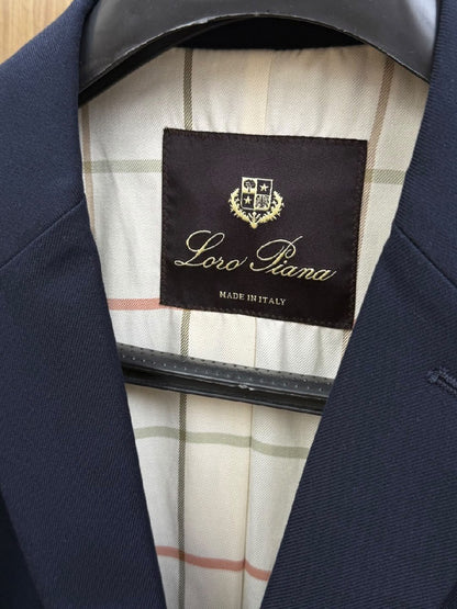 Loro Piana Blazer - Navy, Beige