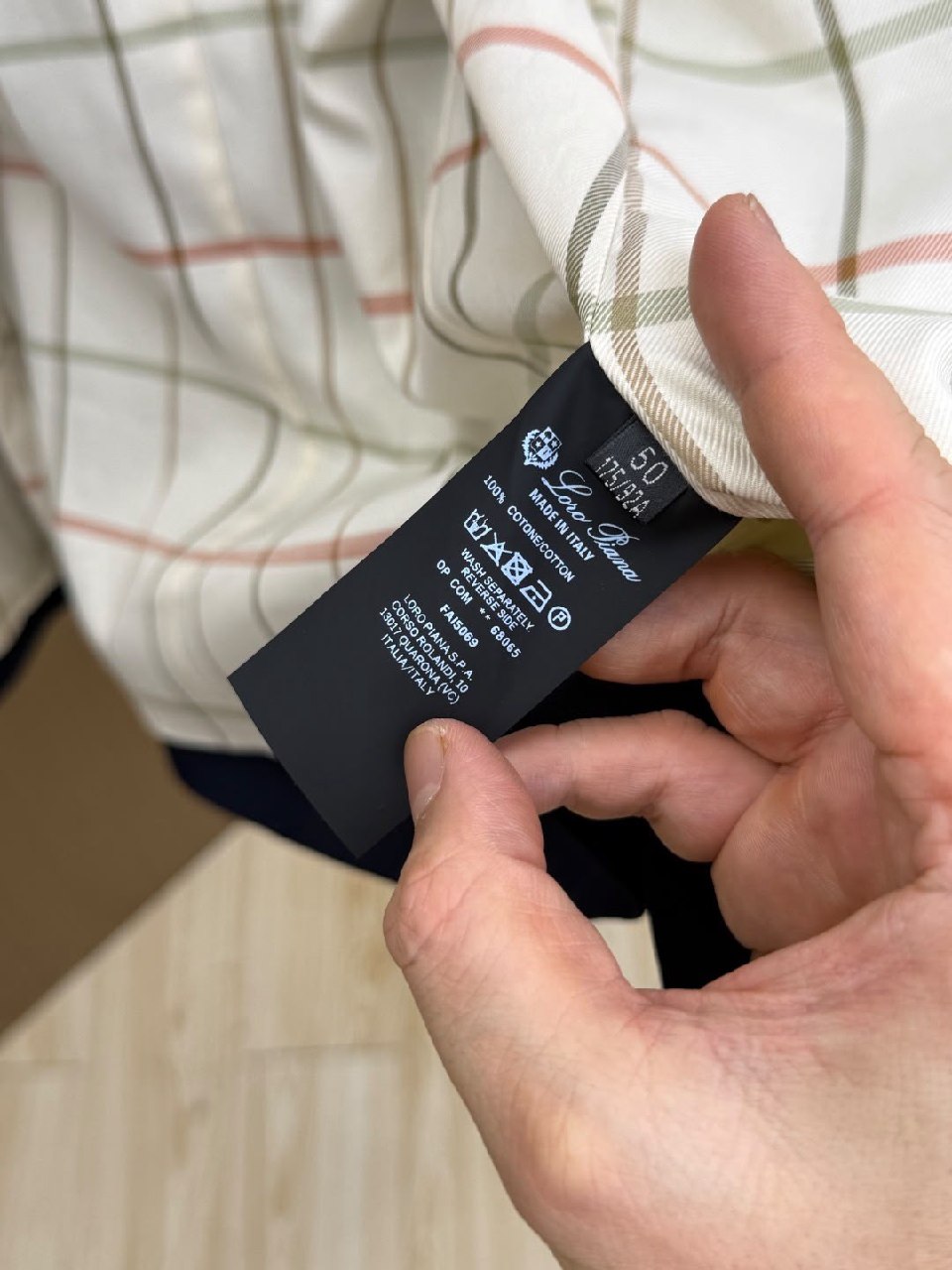 Loro Piana Blazer - Navy, Beige