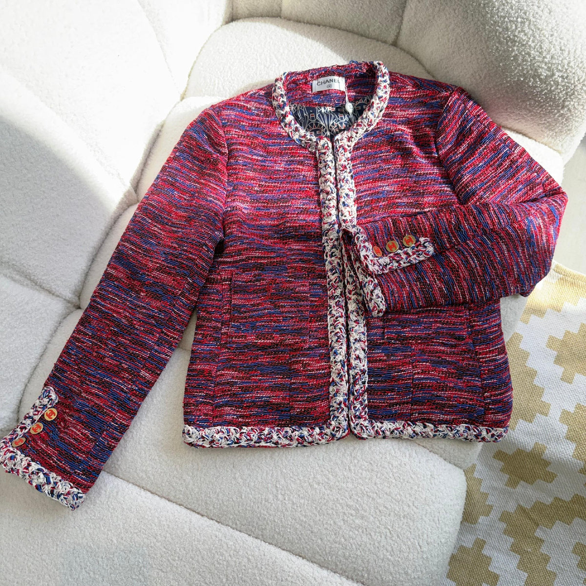 Chanel Jacket Braided Trim - Multi