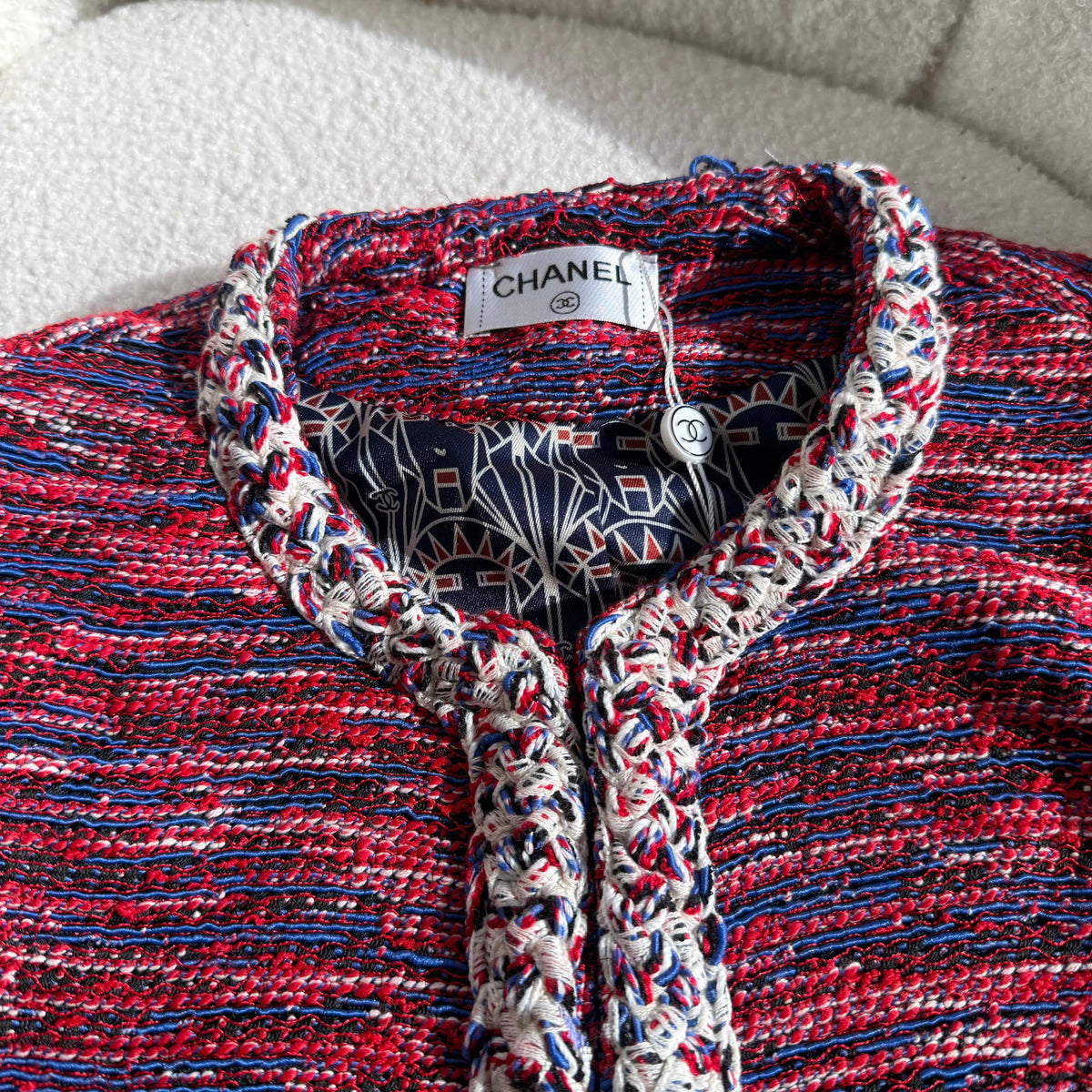 Chanel Jacket Braided Trim - Multi