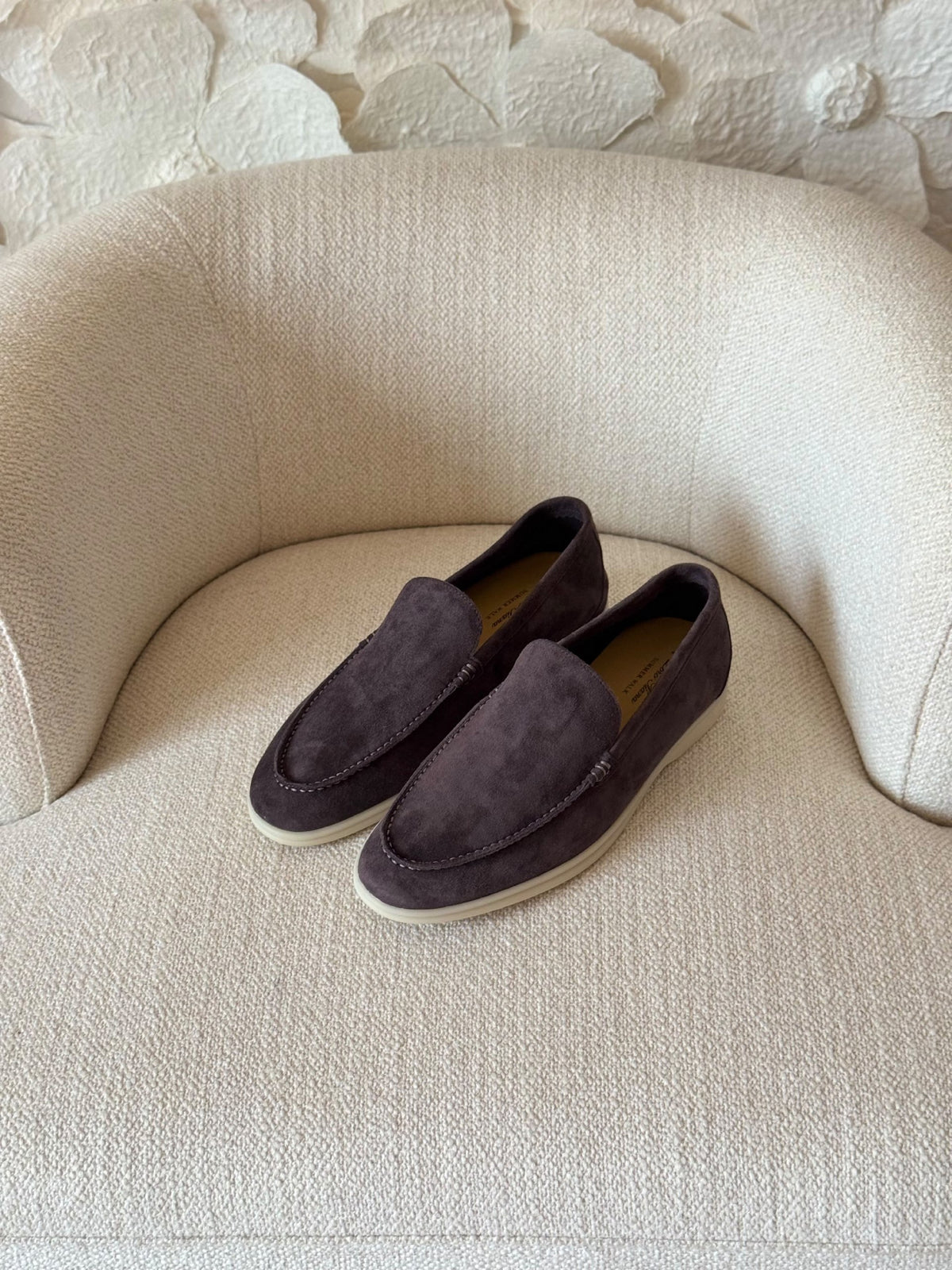 Loro Piana Loafers - Purple, Beige, Brown, Grey