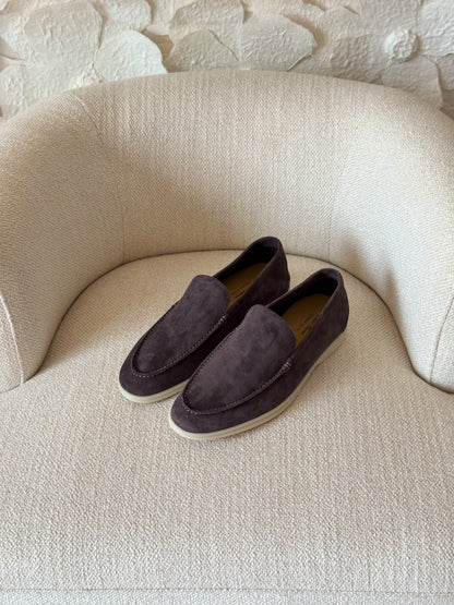 Loro Piana Loafers - Purple, Beige, Brown, Grey