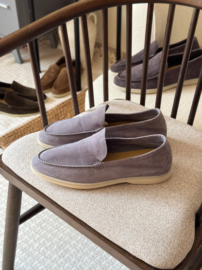 Loro Piana Loafers - Purple, Beige, Brown, Grey