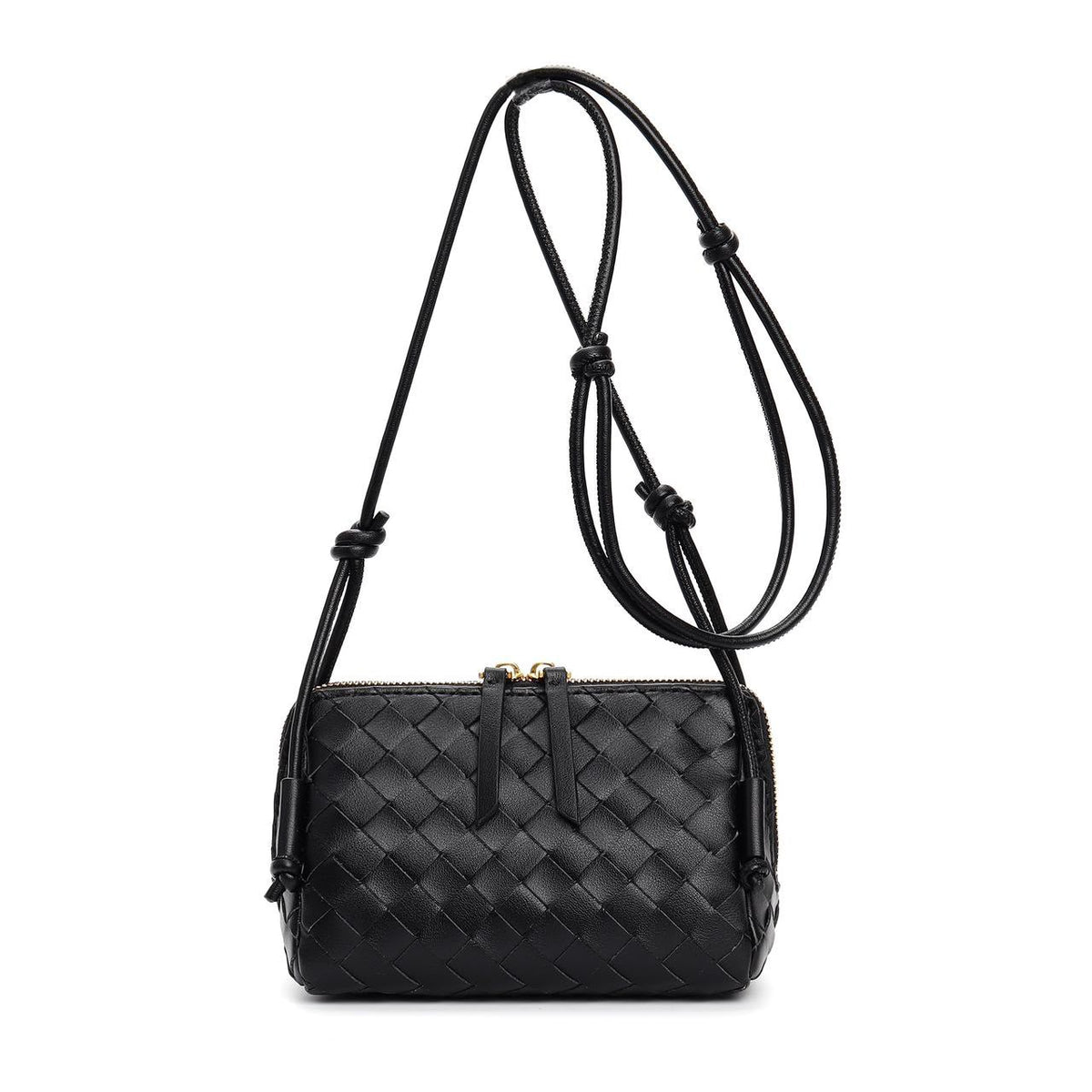 Bottega Crossbody Bag - Black