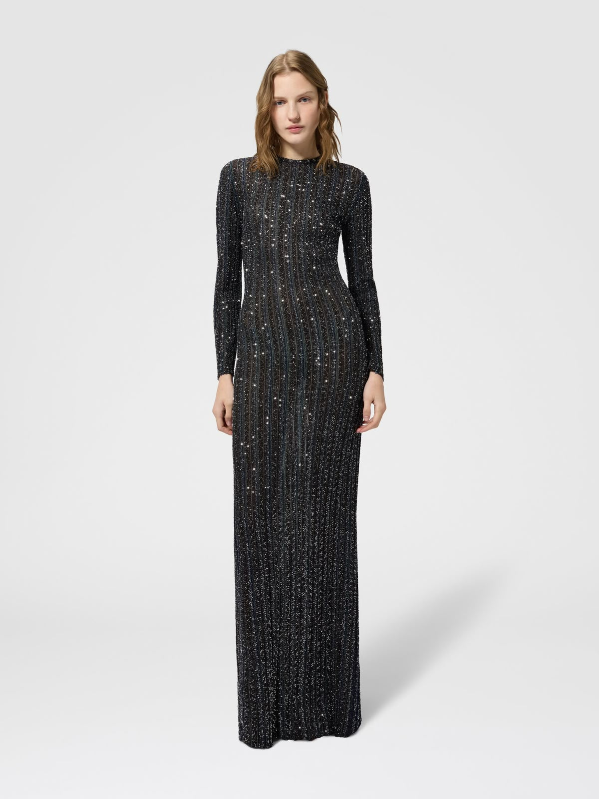 Missoni Sequin Column Dress - Black