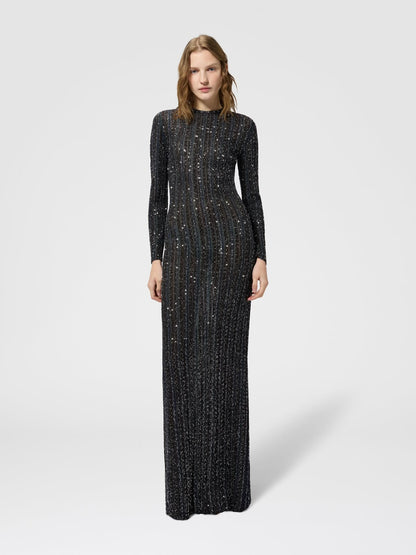 Missoni Sequin Column Dress - Black
