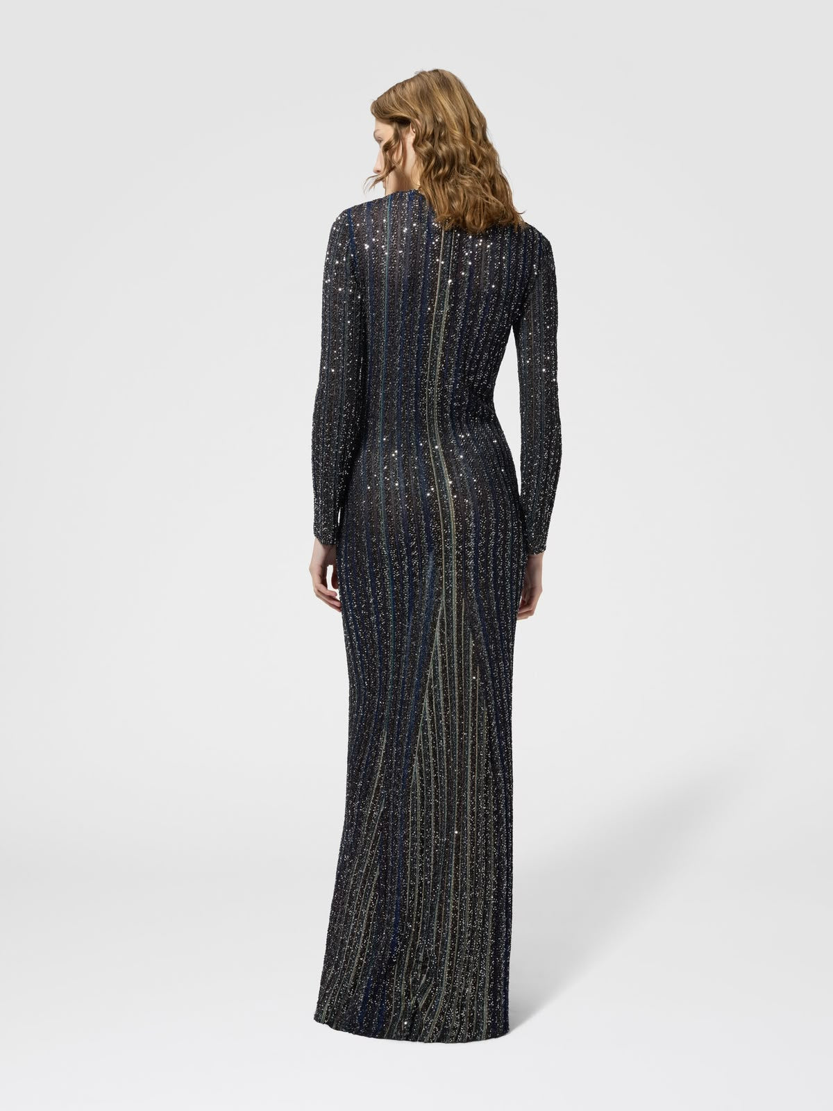 Missoni Sequin Column Dress - Black