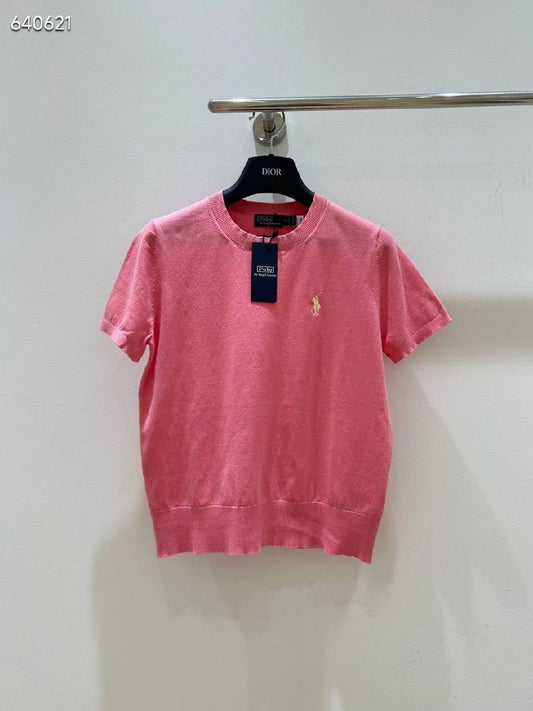 Polo Ralph Lauren Crew-Neck T-Shirt - Pink