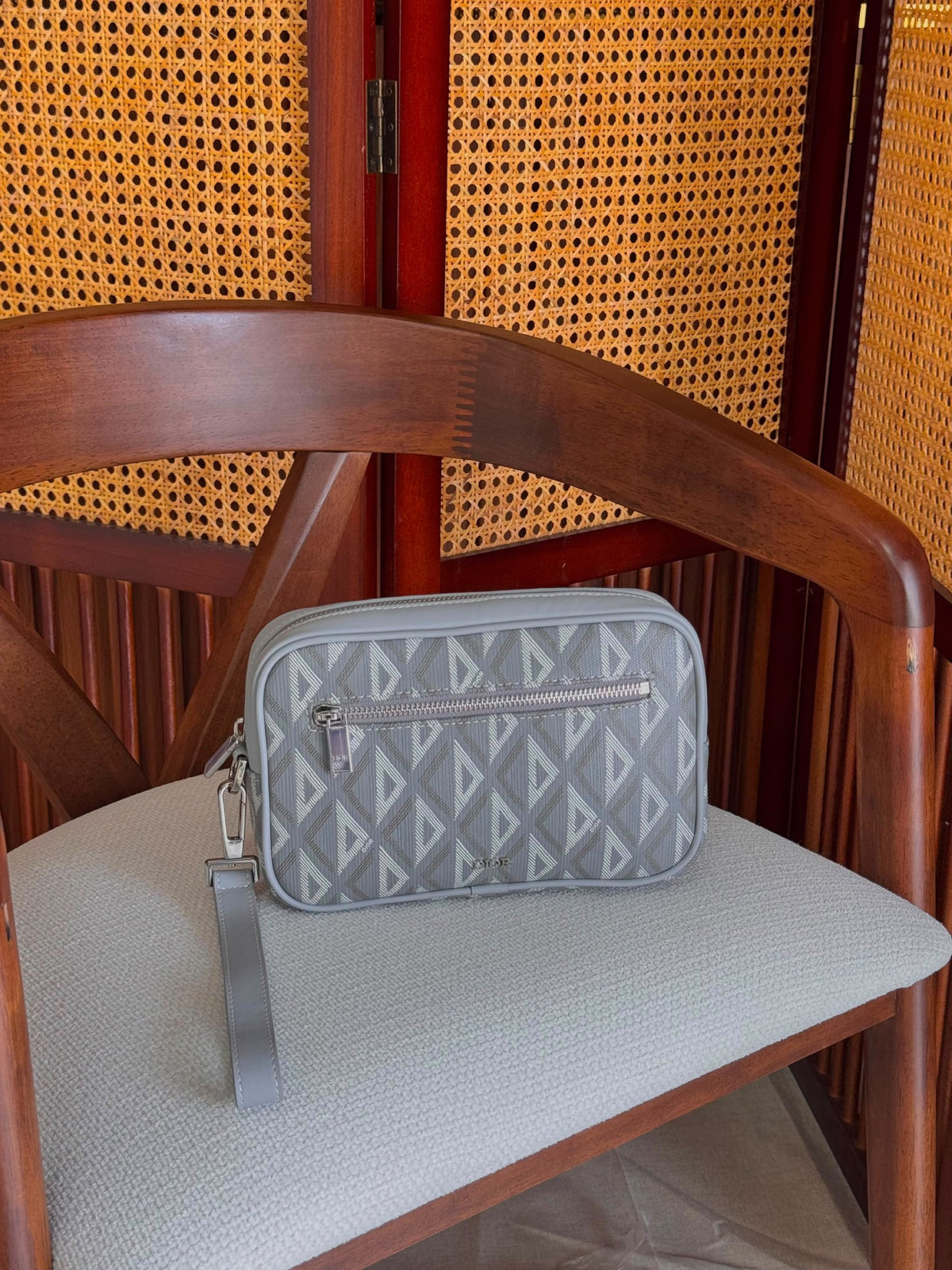 Dior Crossbody Bag - Light Grey Monogram