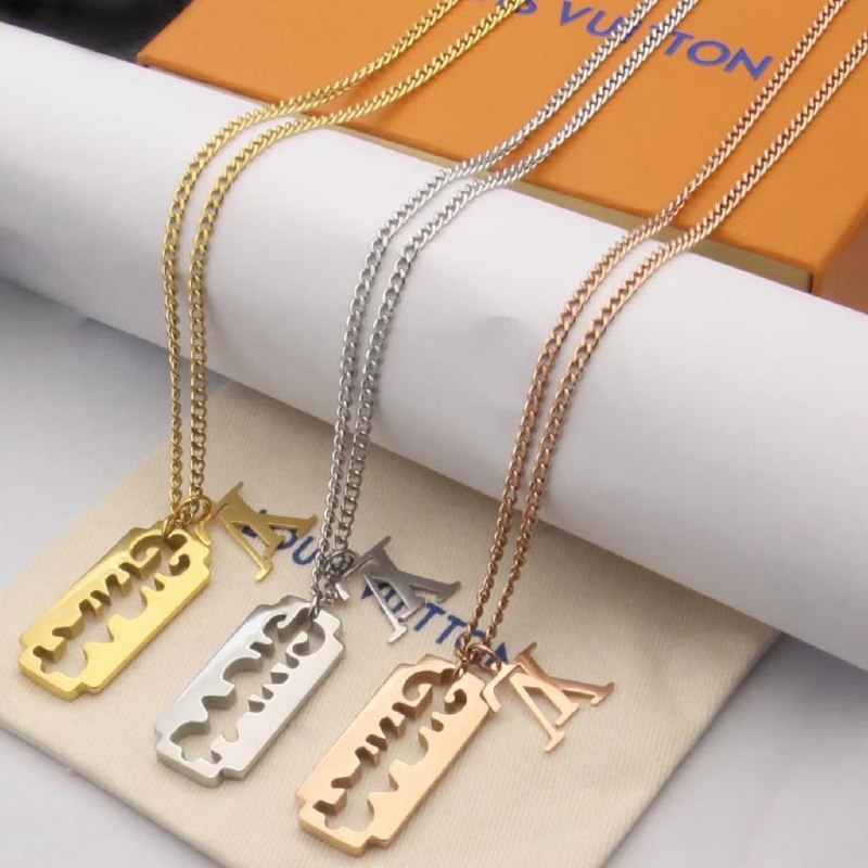 Louis Vuitton Necklace - Gold, Silver