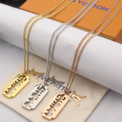 Louis Vuitton Necklace - Gold, Silver