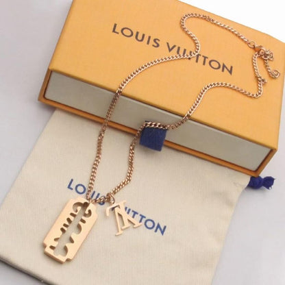 Louis Vuitton Necklace - Gold, Silver