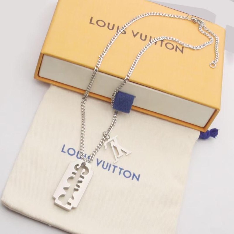 Louis Vuitton Necklace - Gold, Silver