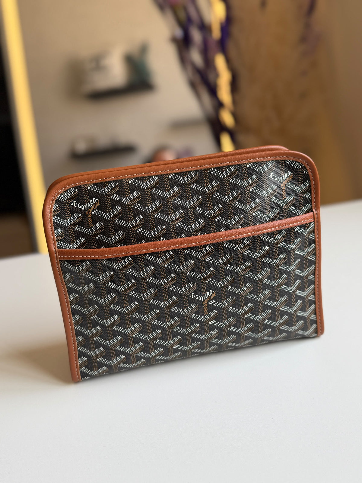 Goyard Clutch - Black Monogram