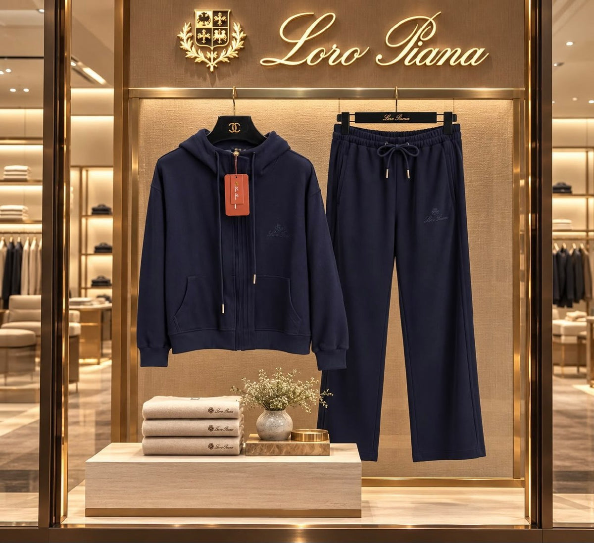 Loro Piana Tracksuit - Navy