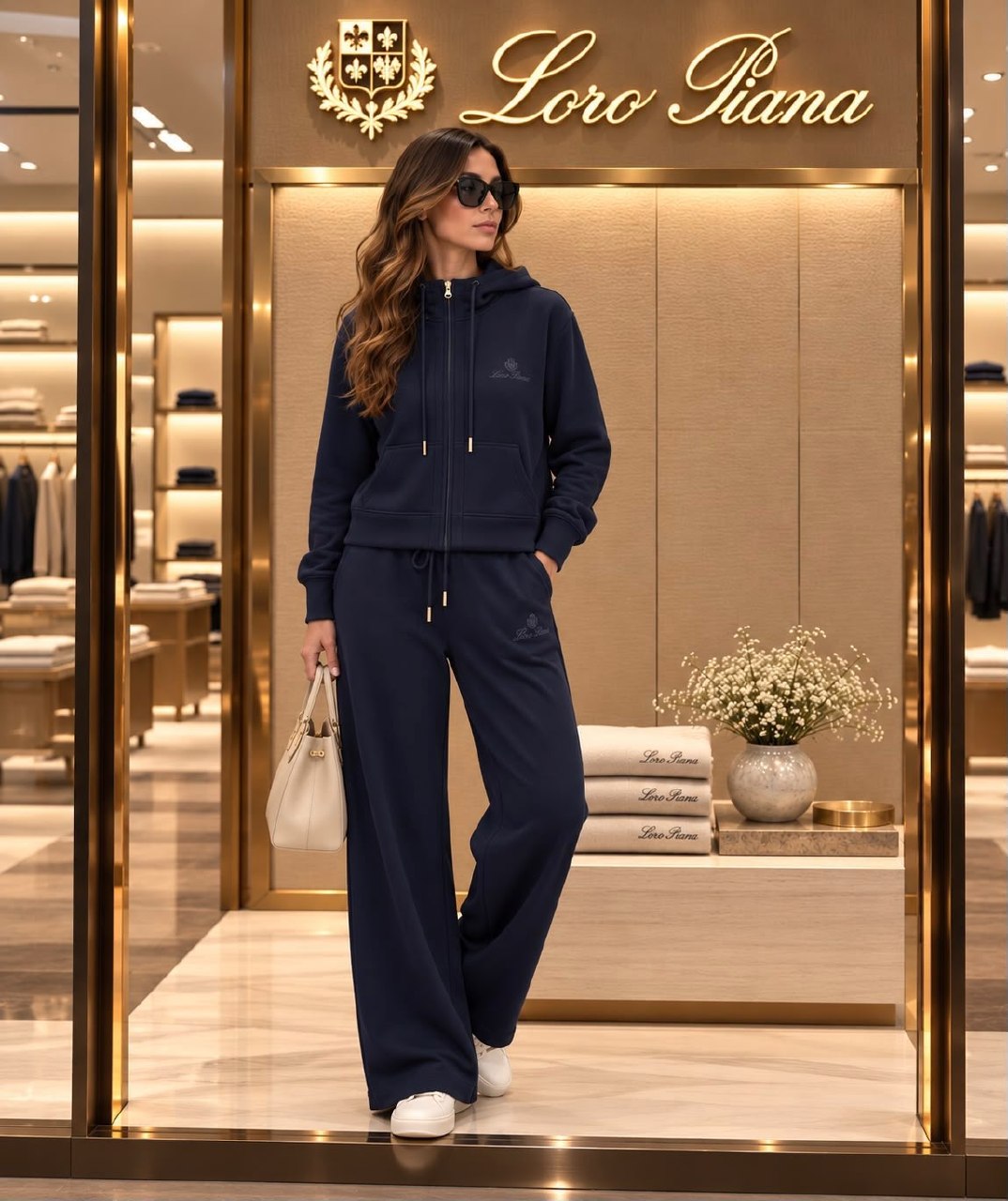 Loro Piana Tracksuit - Navy